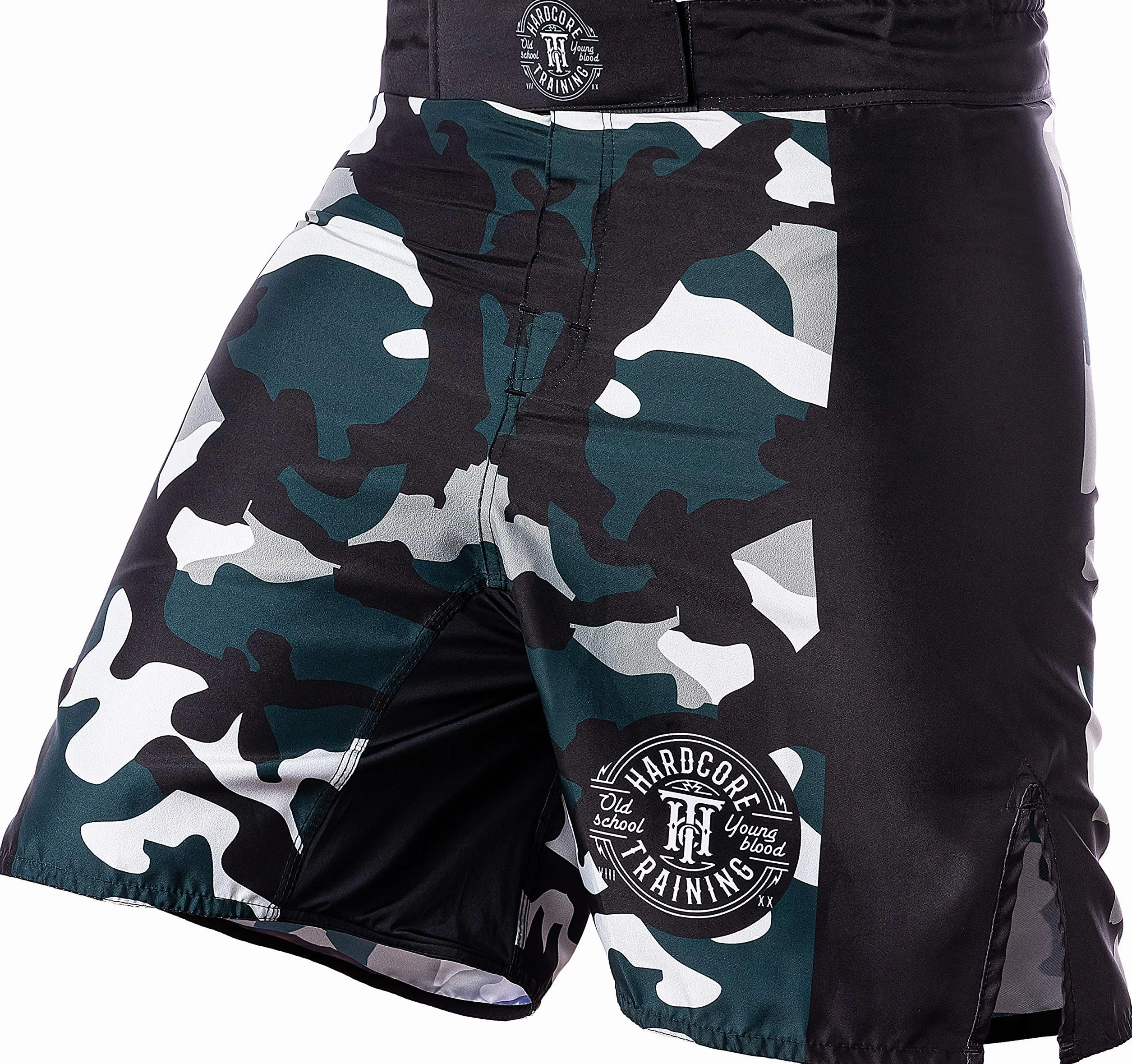 Hardcore Training Fight Shorts MMA BJJ Boxeo Grappling No Gi