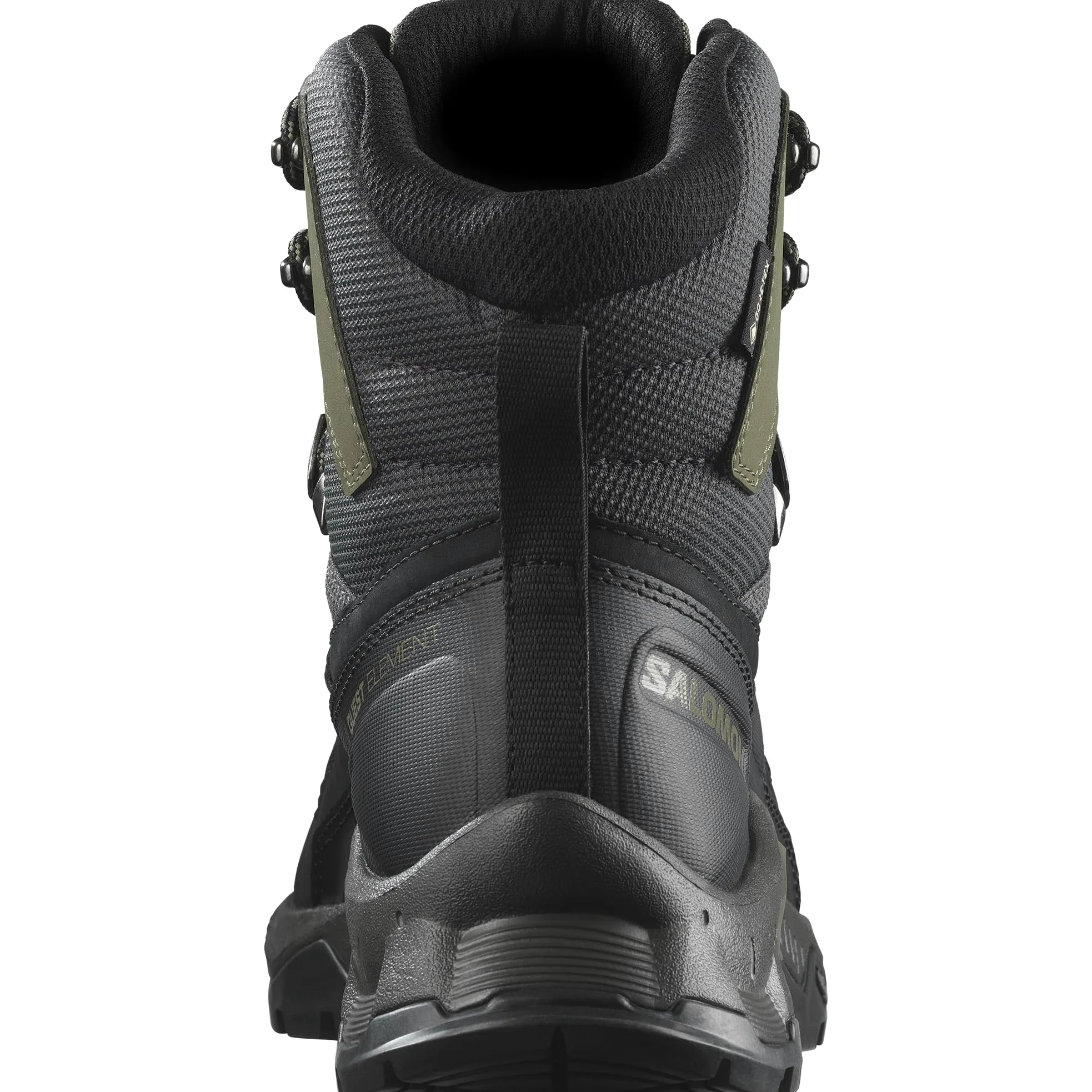 Salomon Quest Element Gore-Tex Botas de Senderismo de Piel para Hombre, Impermeable, Agarre Máximo, Zapatos Trekking