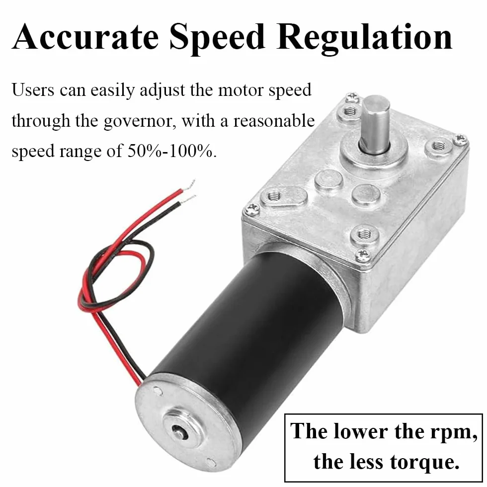 Motor de engranaje helicoidal 12 V 16 rpm 8 mm reductor eléctrico reversible