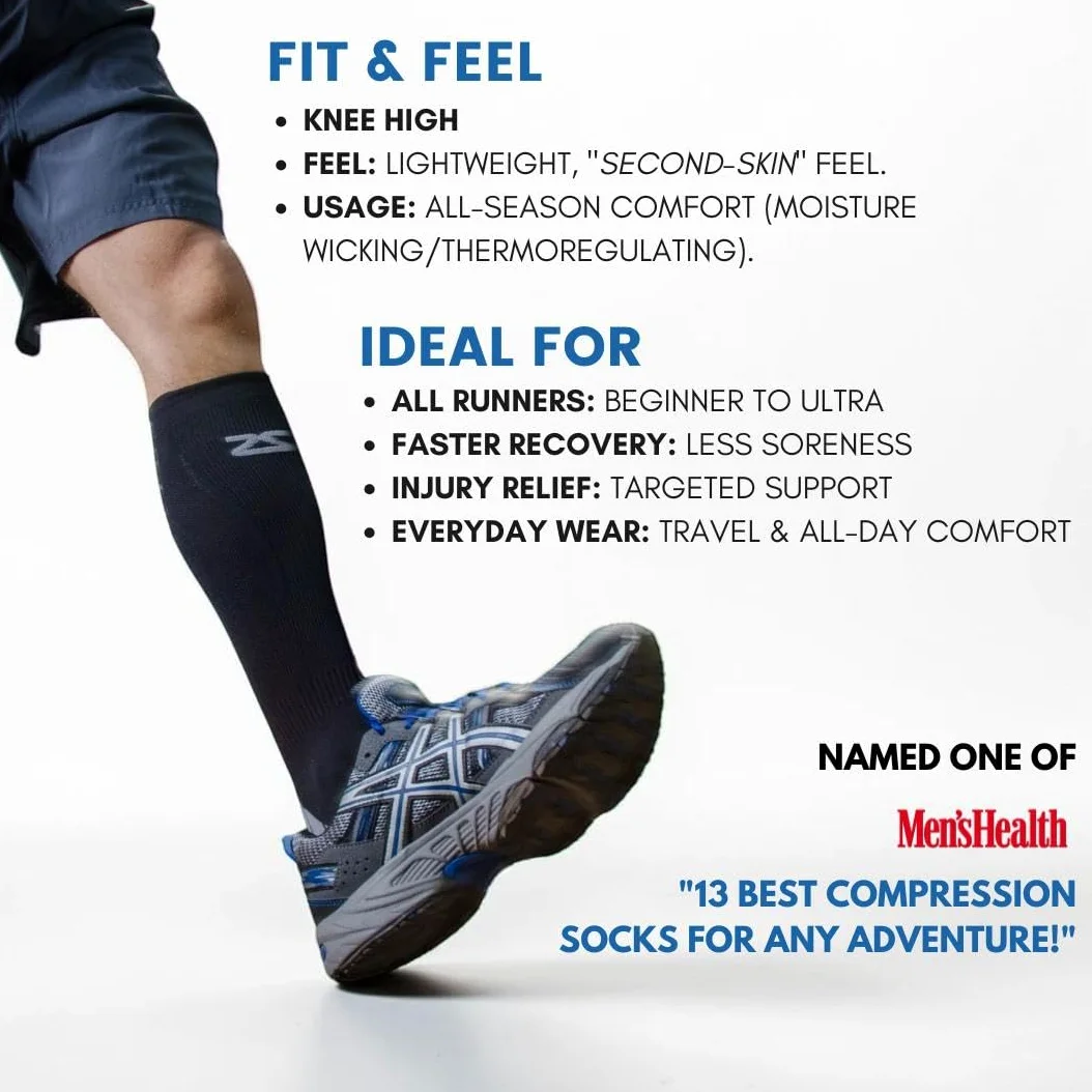 Zensah Tech+ - Calcetines de compresión
