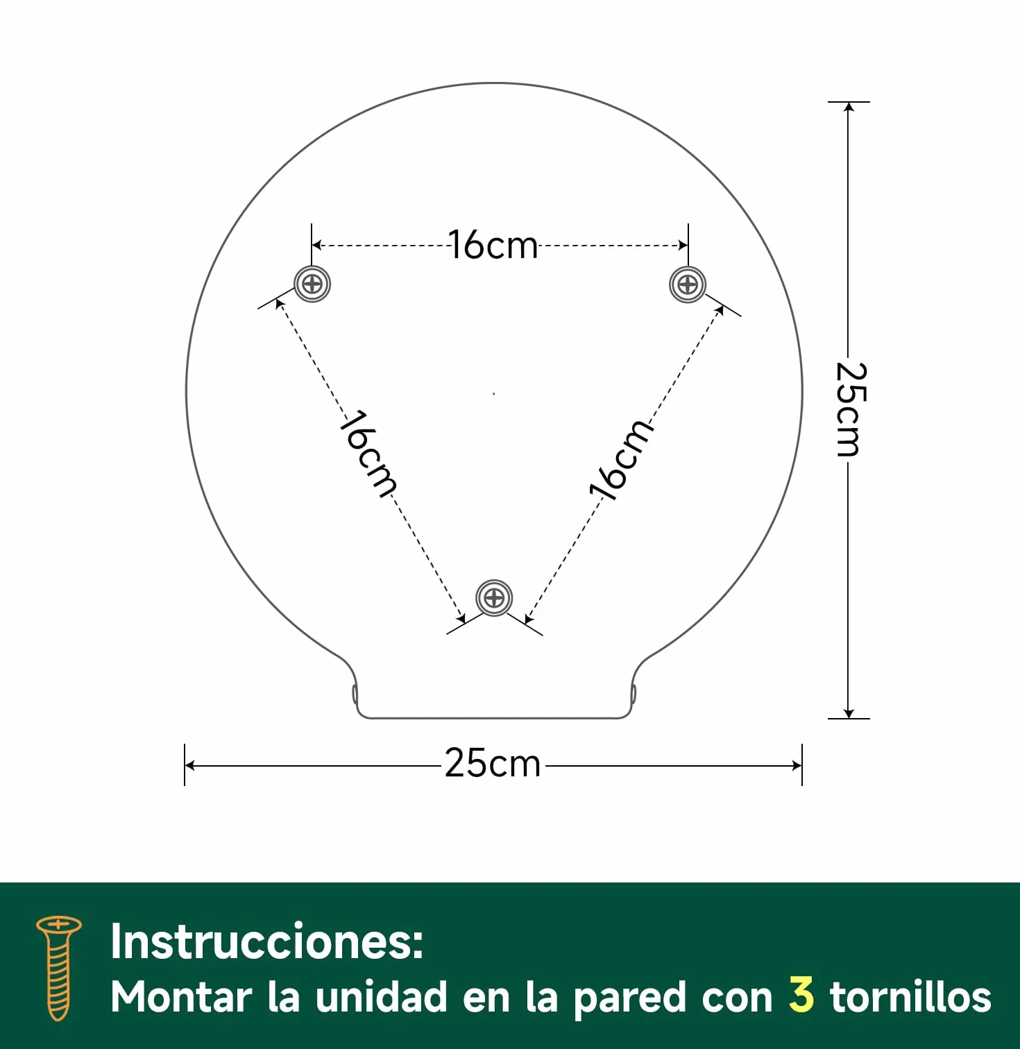 Dispensador de Toallas de Papel Acero Inoxidable Montaje en Pared anydry 5182