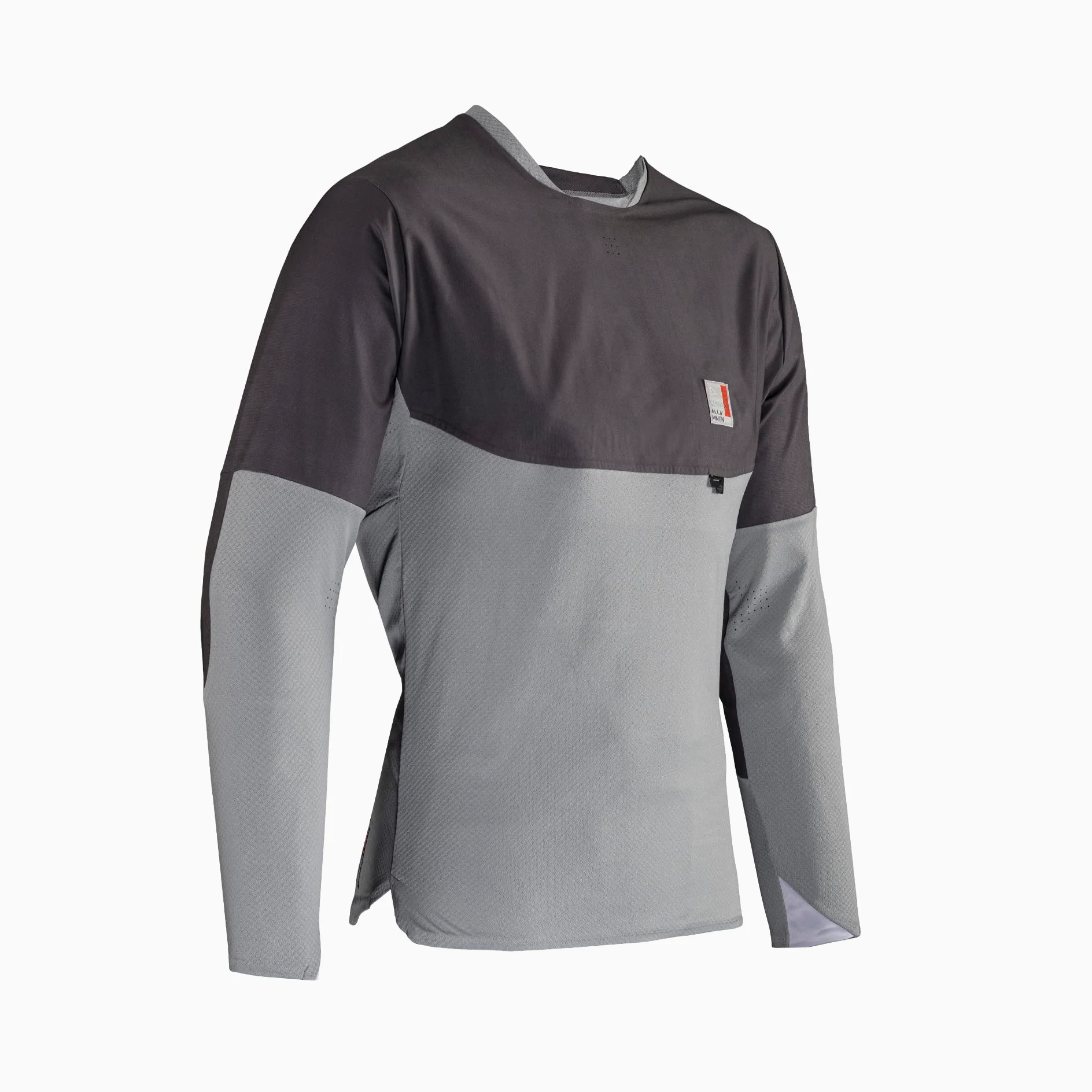 Leatt Camiseta MTB Allmtn 4.0-M-Gris Granito técnica Deportiva, Medium Unisex Adulto