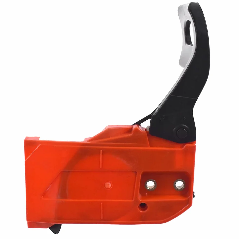 Cubierta de Manija de Embrague Freno Compatible Motosierra 4500 5200 45Cc 52Cc 58Cc Negro Plástico