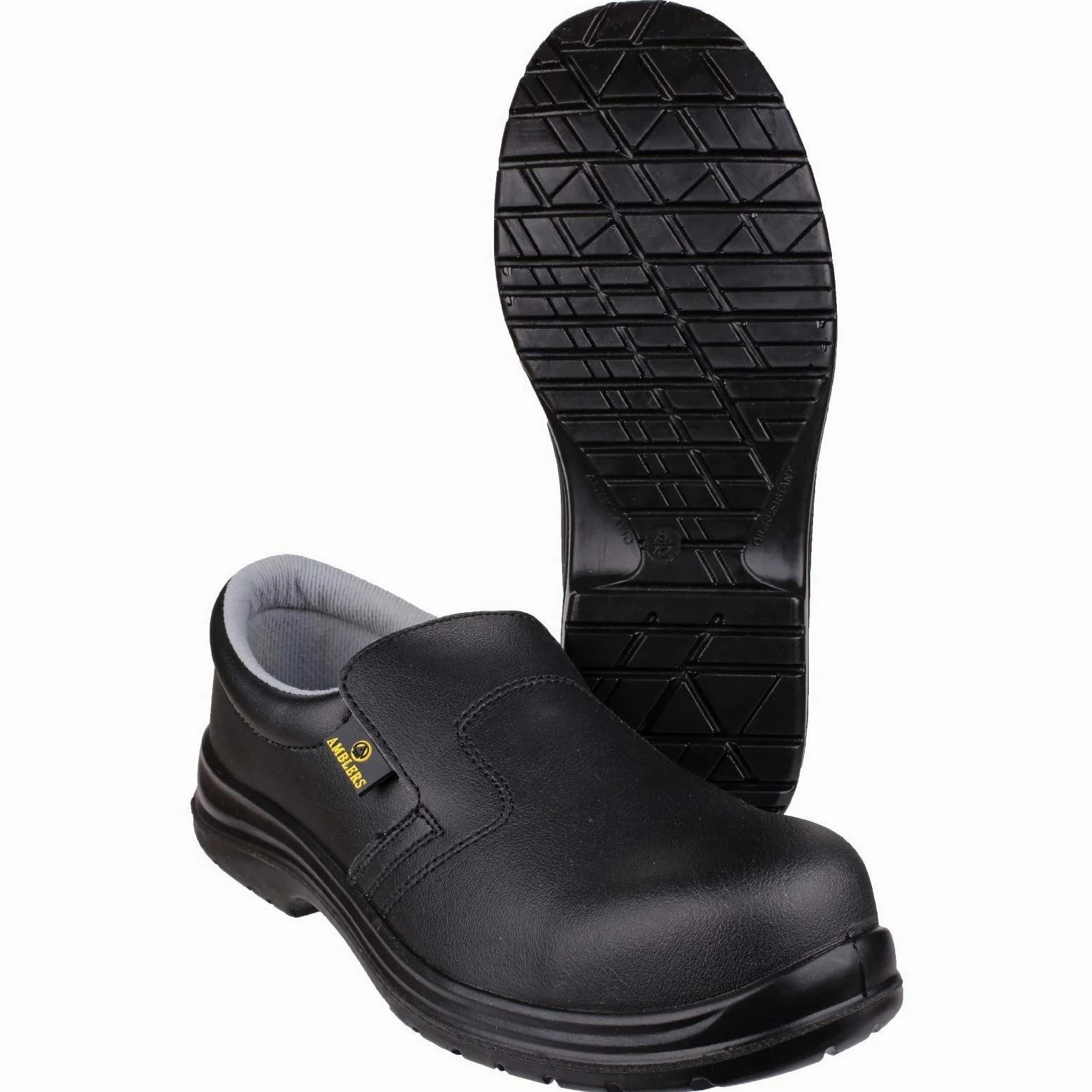 Amblers Safety - Zapatos de Trabajo de Seguridad sin Cordones FS661 Unisex