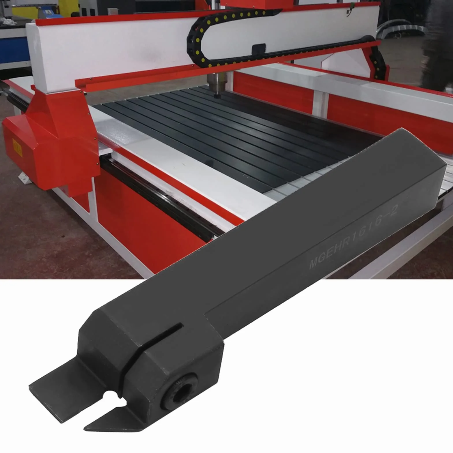 MGEHR1616-2 100 mm Estación de herramientas de torno CNC MGMN200-G portaherramientas de torneado