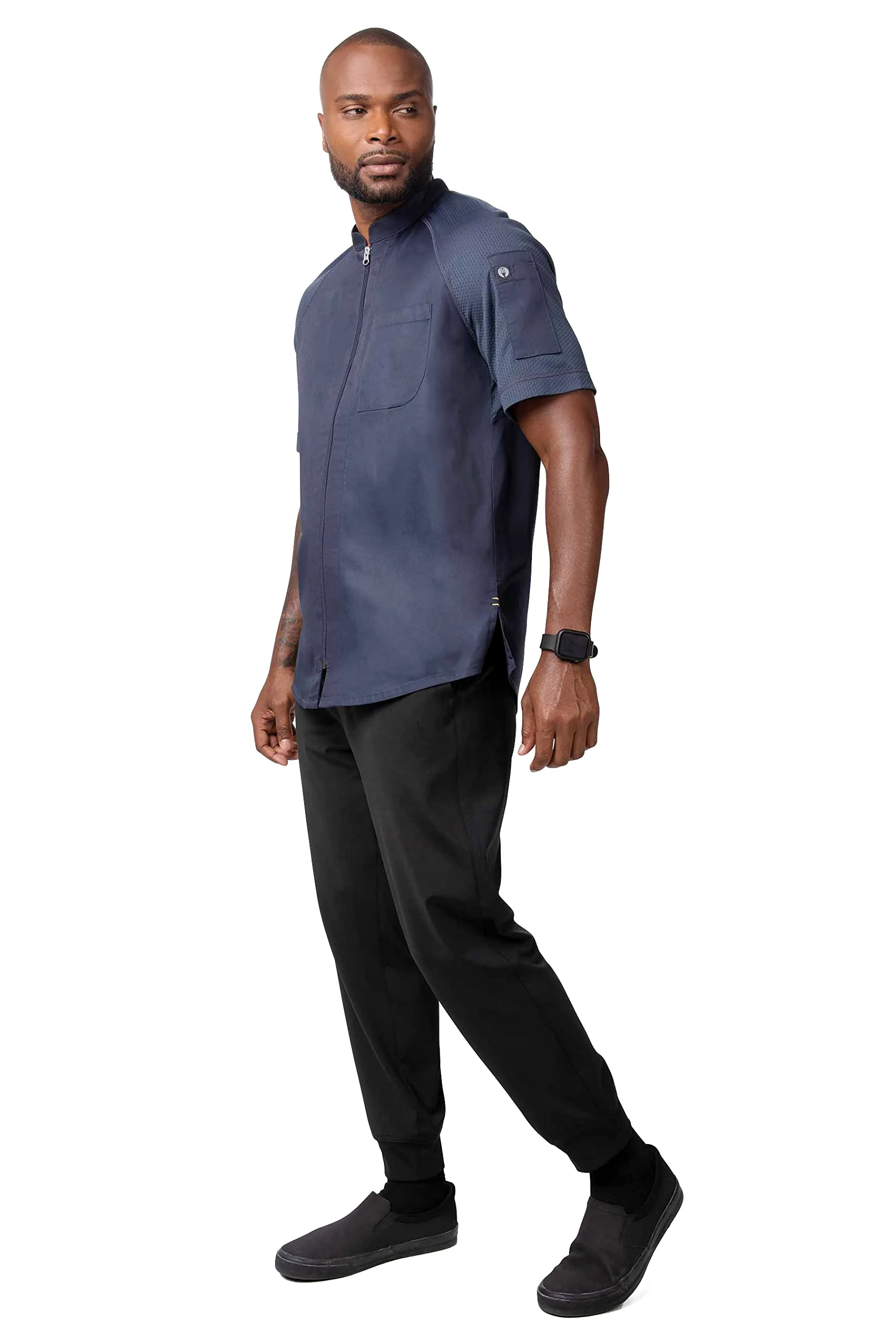 Chef Works Arcadia - Abrigo de Cocina Arcadia - Abrigo de cocina Hombre (Pack de 1)