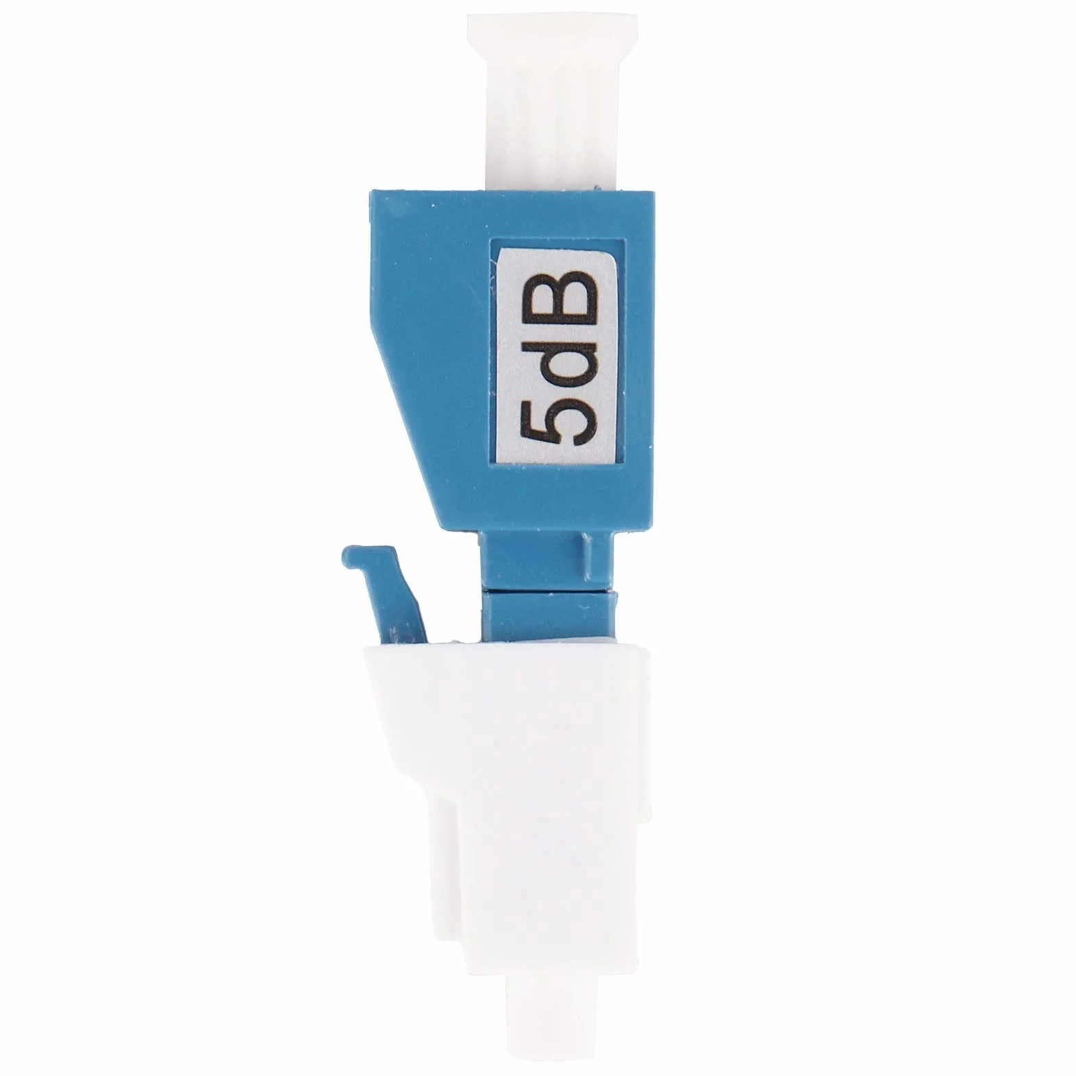 Garosa Atenuador de Fibra Óptica Monomodo LC/UPC 5dB Conector Macho Hembra ABS Cerámica Acero Inoxidable