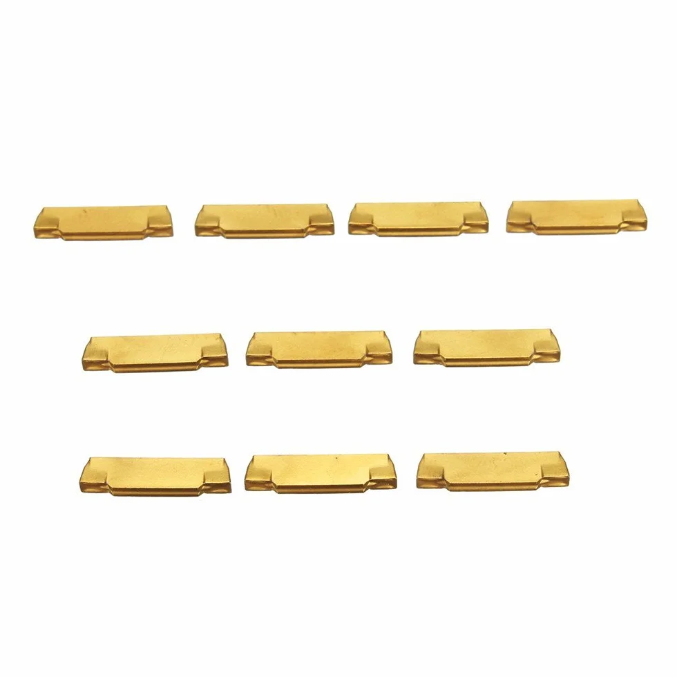 MASUNN Carburo Insertos Mgmn200-G 2mm Ranurado Herramienta De Torneado 10Pcs