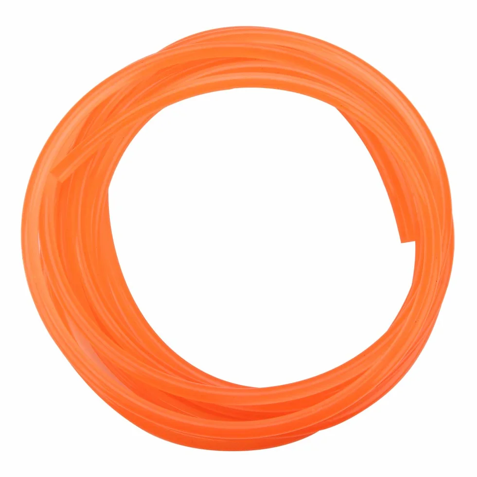 Correas redondas de uretano de alto rendimiento, correa de transmisión de PU Naranja 8mm x 5m