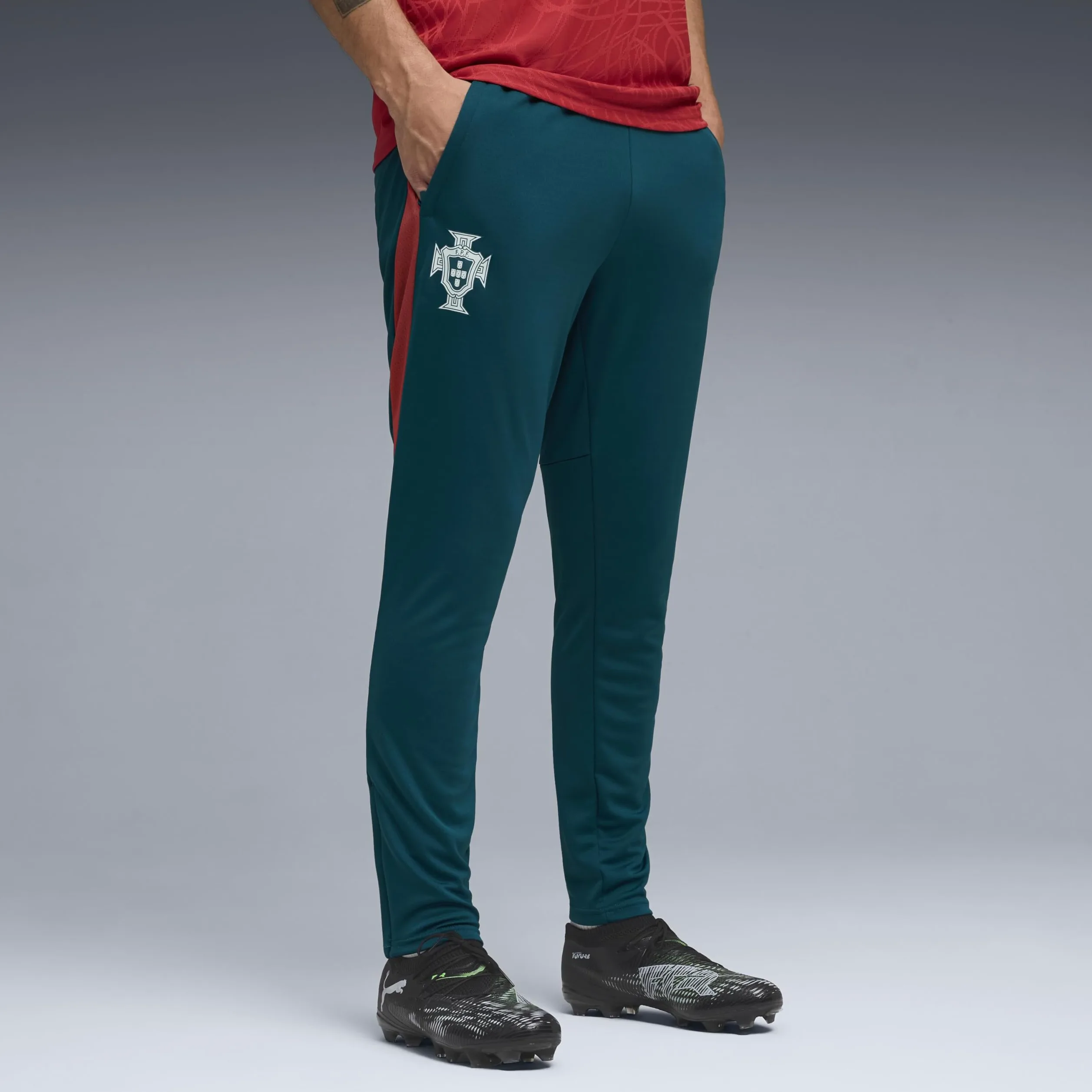 PUMA Hombre FPF Portugal Training Pants w/Pockets 26