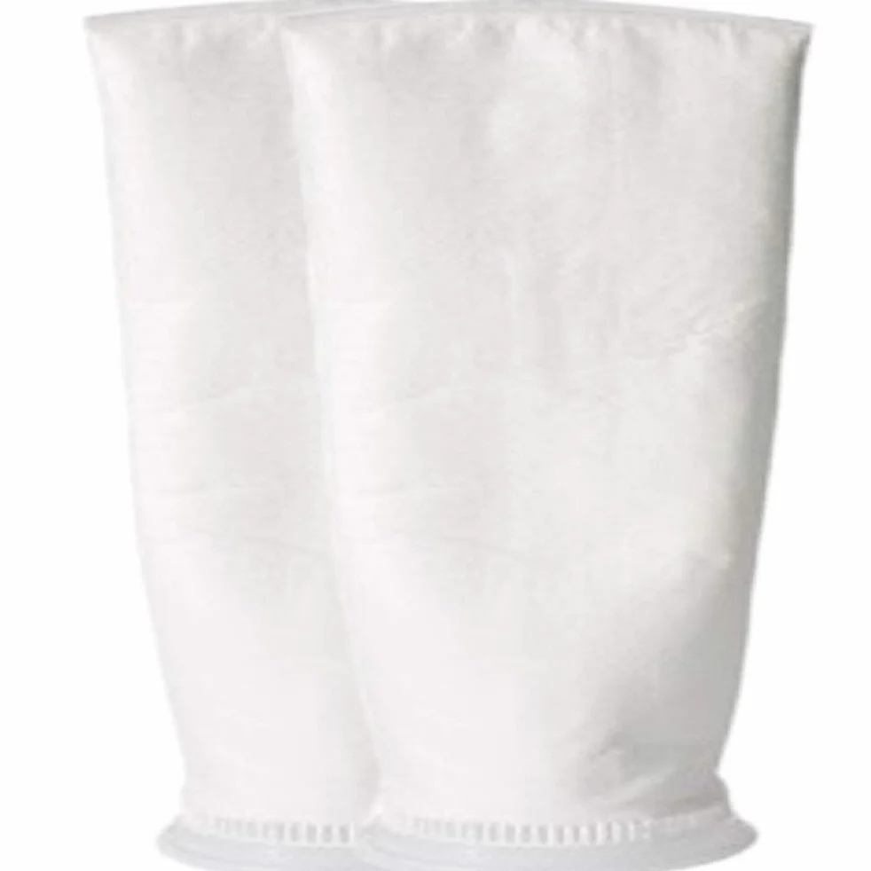 Bolsas de filtro de fieltro de 1 micra, 7 x 32 pulgadas, paquete de 2