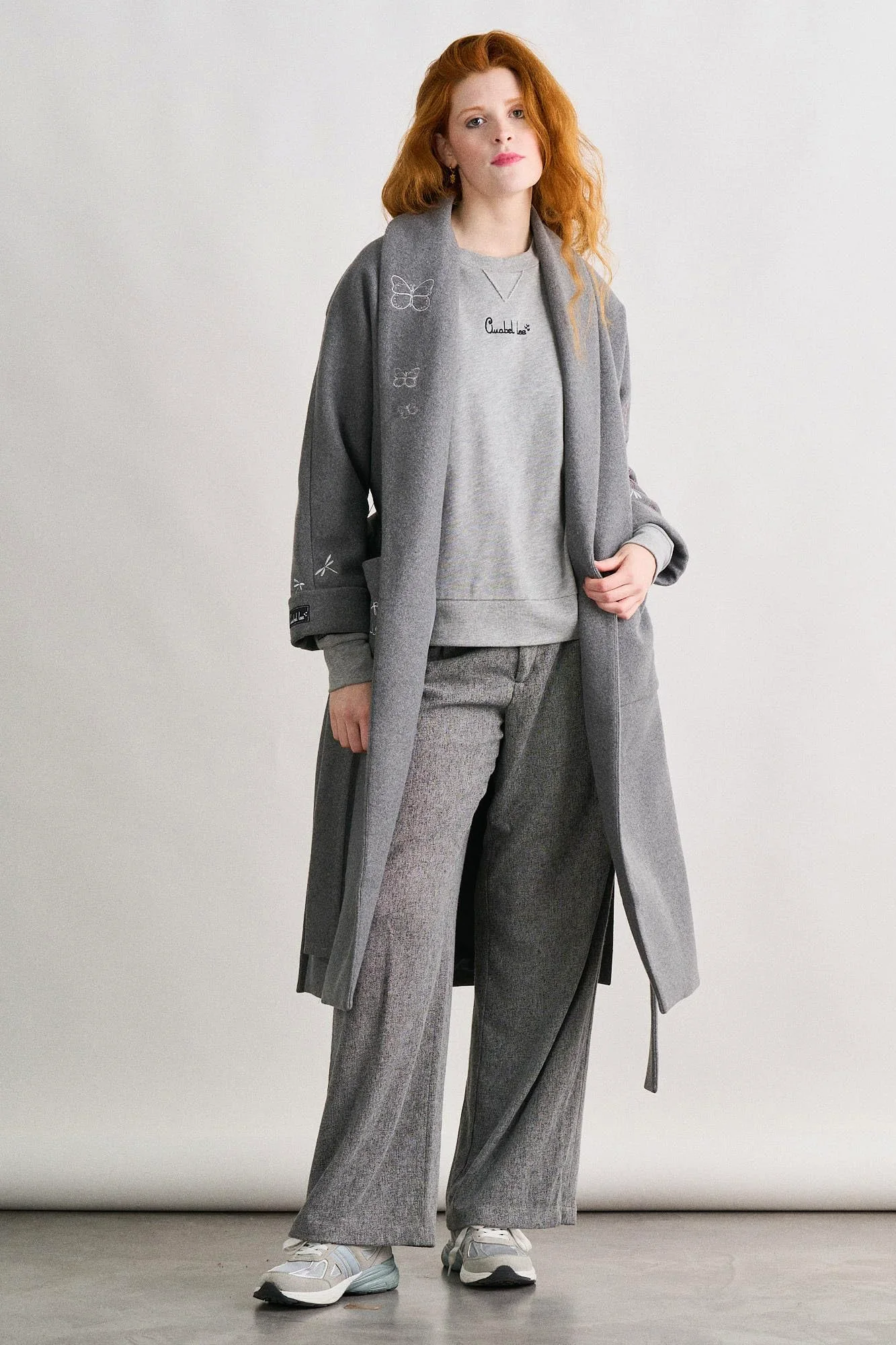 ANABEL LEE ABRIGO GREY STUDIO