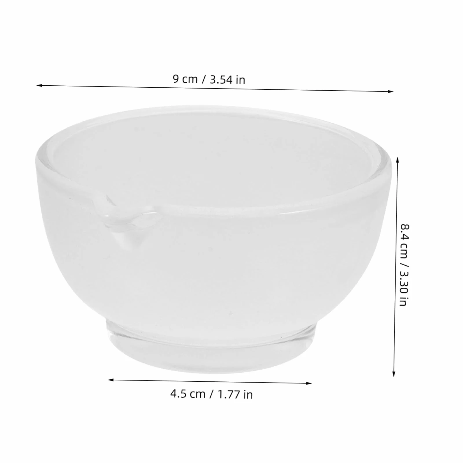 Tazón de Vidrio para Especias y Suministros de Cocina