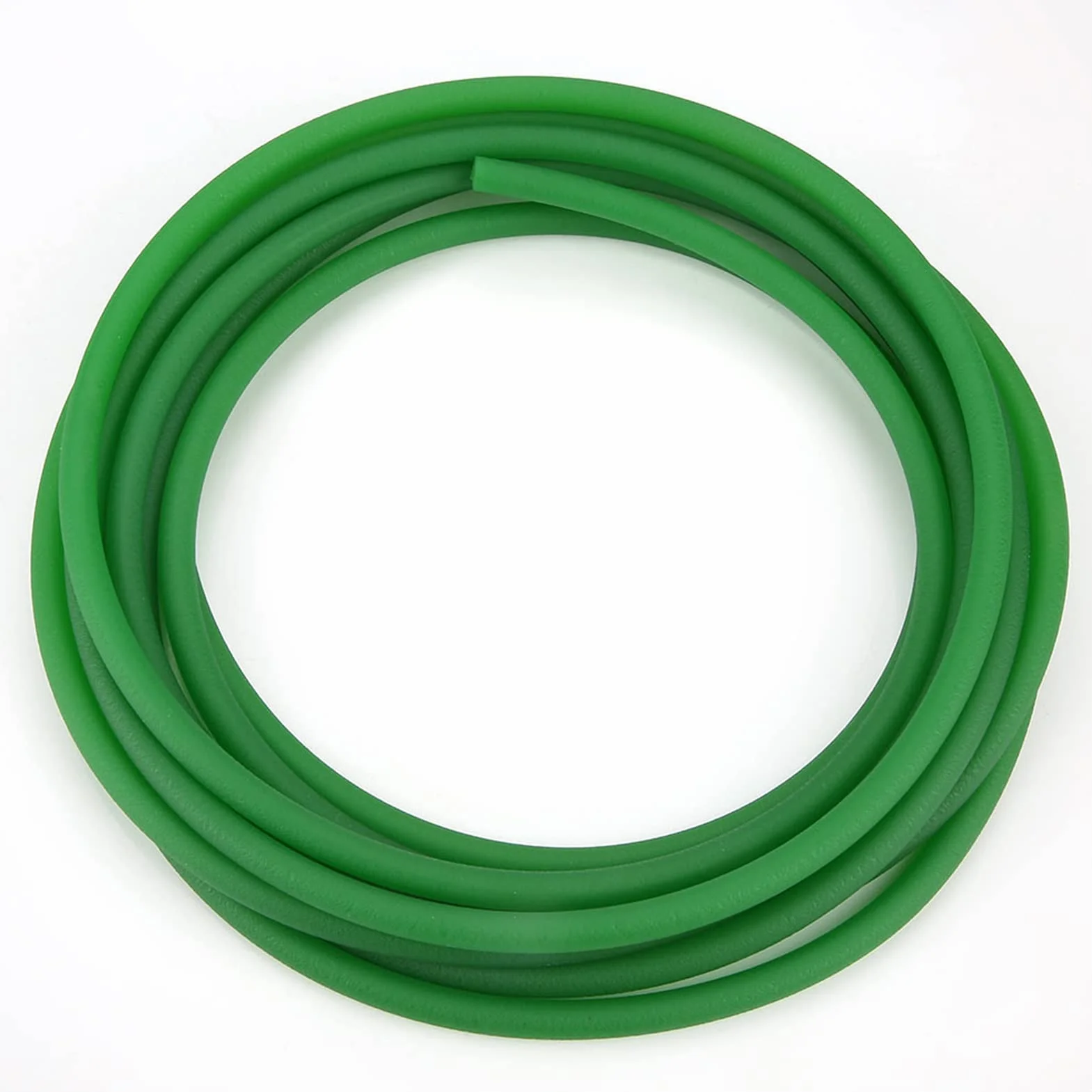 Ejoyous Correa Redonda de Poliuretano PU Verde 8mm x 5m para Transmisión