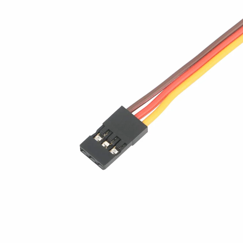 Cable de Extensión Servo 75mm JR para Futaba RC, 6Pcs