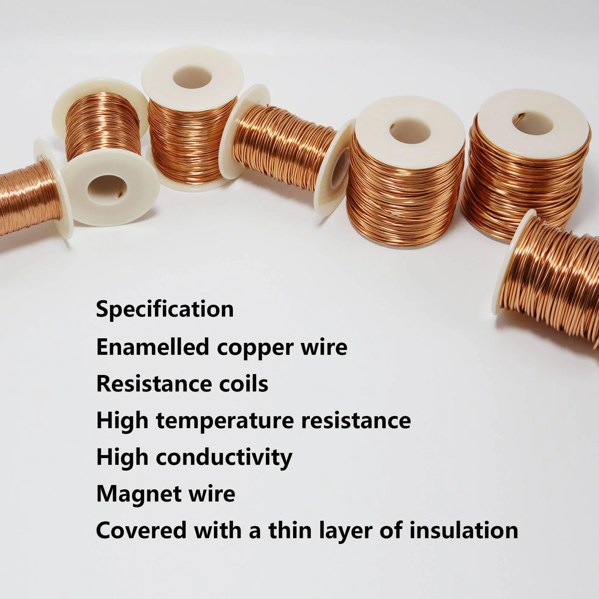 Alambre de Cobre Lacado 1,5mm 20m Rollo Para Joyería Manualidades