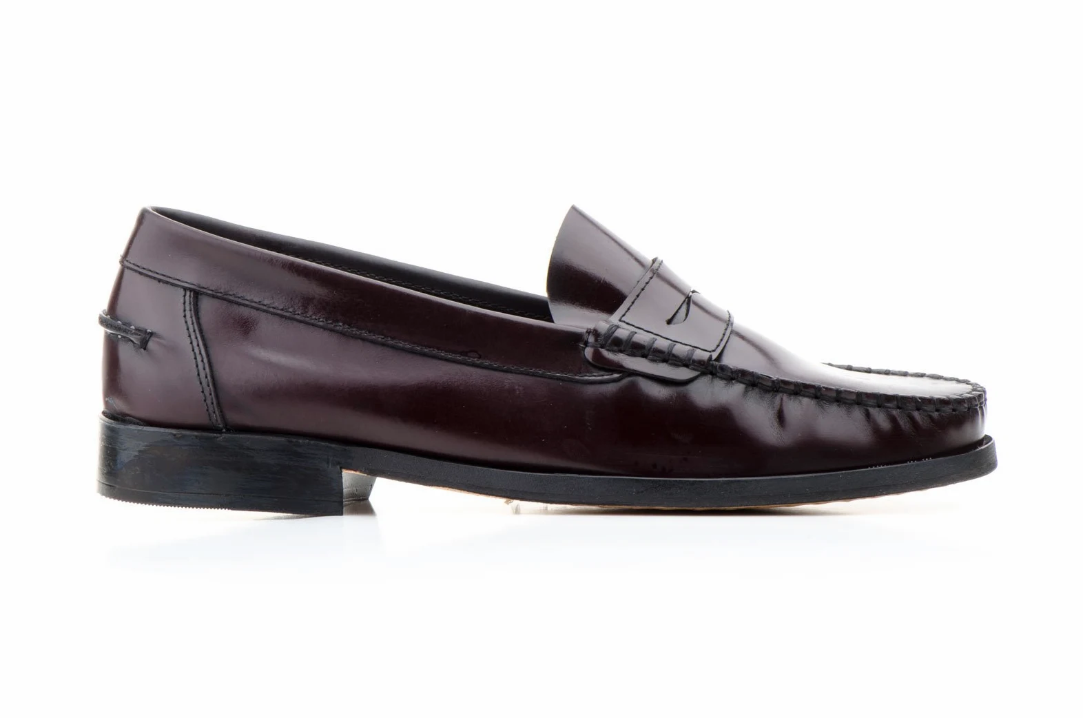 Urban Jungles Mocasines Castellanos de Piel Florentic para Hombre, Mod. 7000, Calzado Made in Spain Garantía de Calidad. (48, Burdeos)