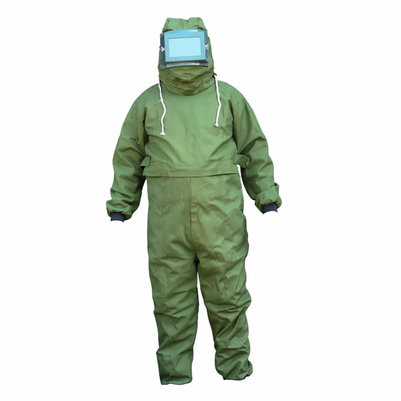 Ropa de protección resistente con capucha para el manejo de pinturas, polvo y productos químicos en campos industriales. Traje de protección con