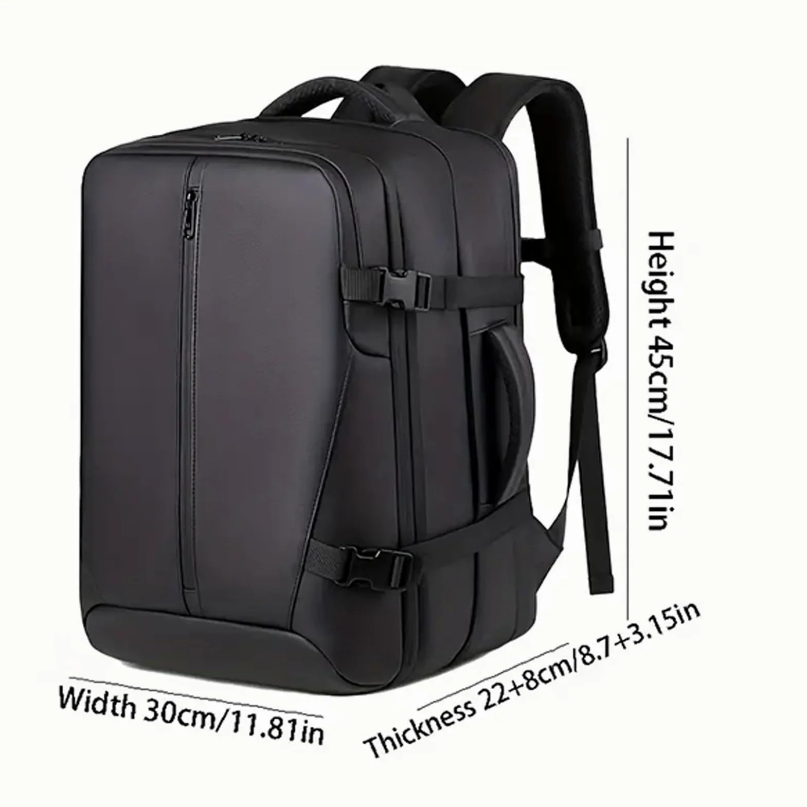Mochila de viaje con compresión al vacío Mochila Escolar de Doble Tirante | Mochila de Compresión de Aire para Hombres Mujeres Bolsa Escolar Viaje Vacaciones Gimnasio Deporte