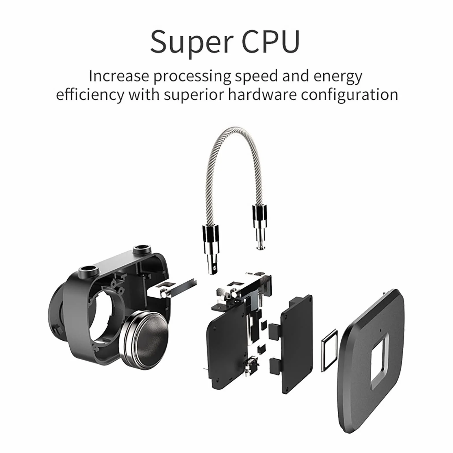Candado Inteligente con Huella Dactilar Mochila de viaje Pequeño candado cuerda alambre huella dactilar electrónico inteligente para Seguridad
