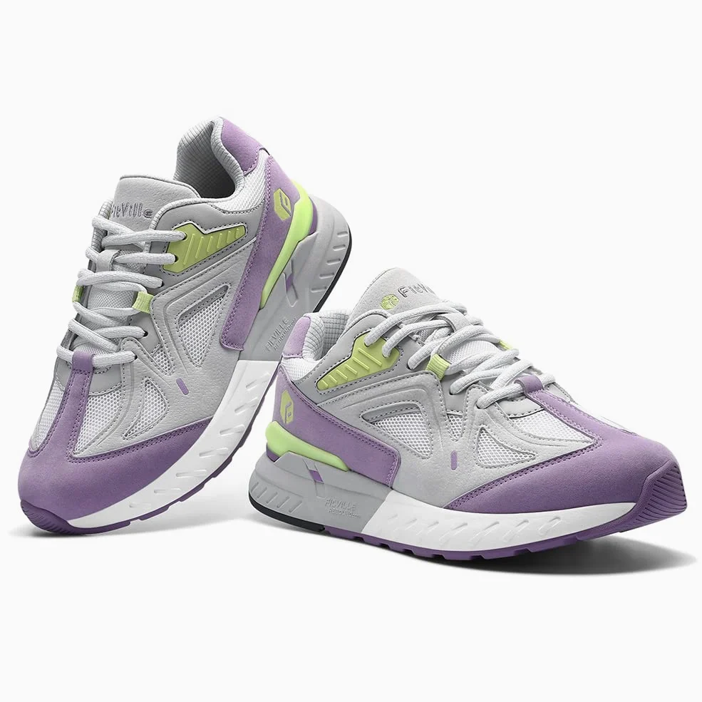 FitVille Zapatillas Casual para Mujer Extra Anchas Zapatillas Running Mujeres para Pies Planos Calzado Ancho Especial Adecuado Aliviar Dolor