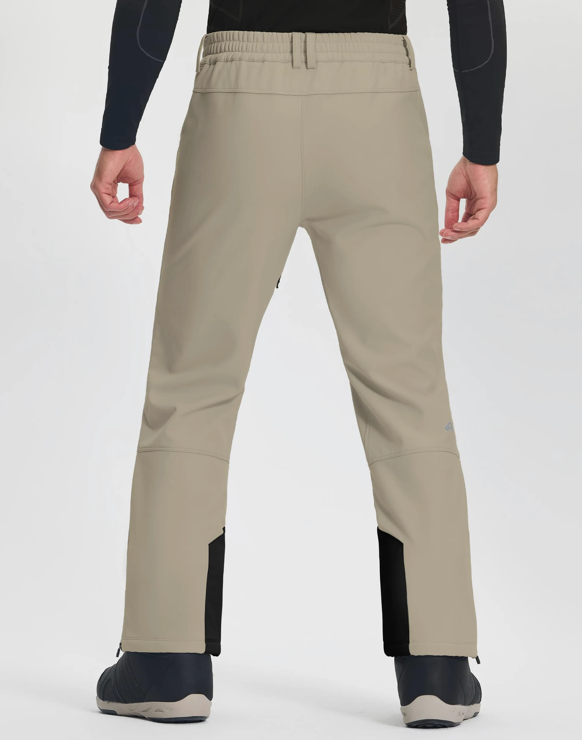 Pioneer Camp Pantalones de esquí para hombre, impermeables, 15000 + mm, H2O, pantalones de snowboard, resistentes al viento, con forro cálido, pantalones de softshell térmicos, pantalones de esquí