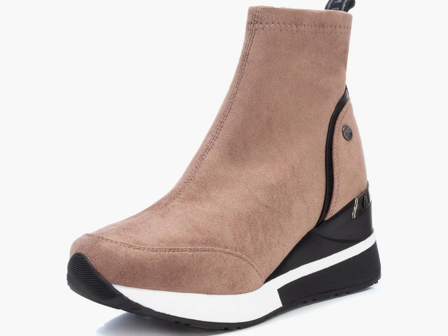 XTI - Botines Planos 140057 Mujer Negro