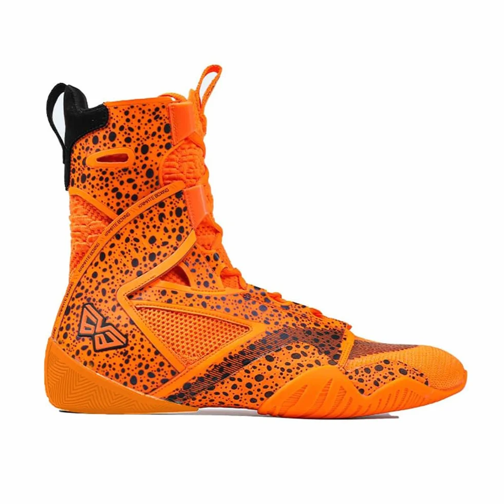 Zapatillas De Boxeo para Hombre Botas De Entrenamiento De Lucha Libre Transpirables De Caña Alta Calzado Deportivo De Competición De Sentadillas Antideslizantes