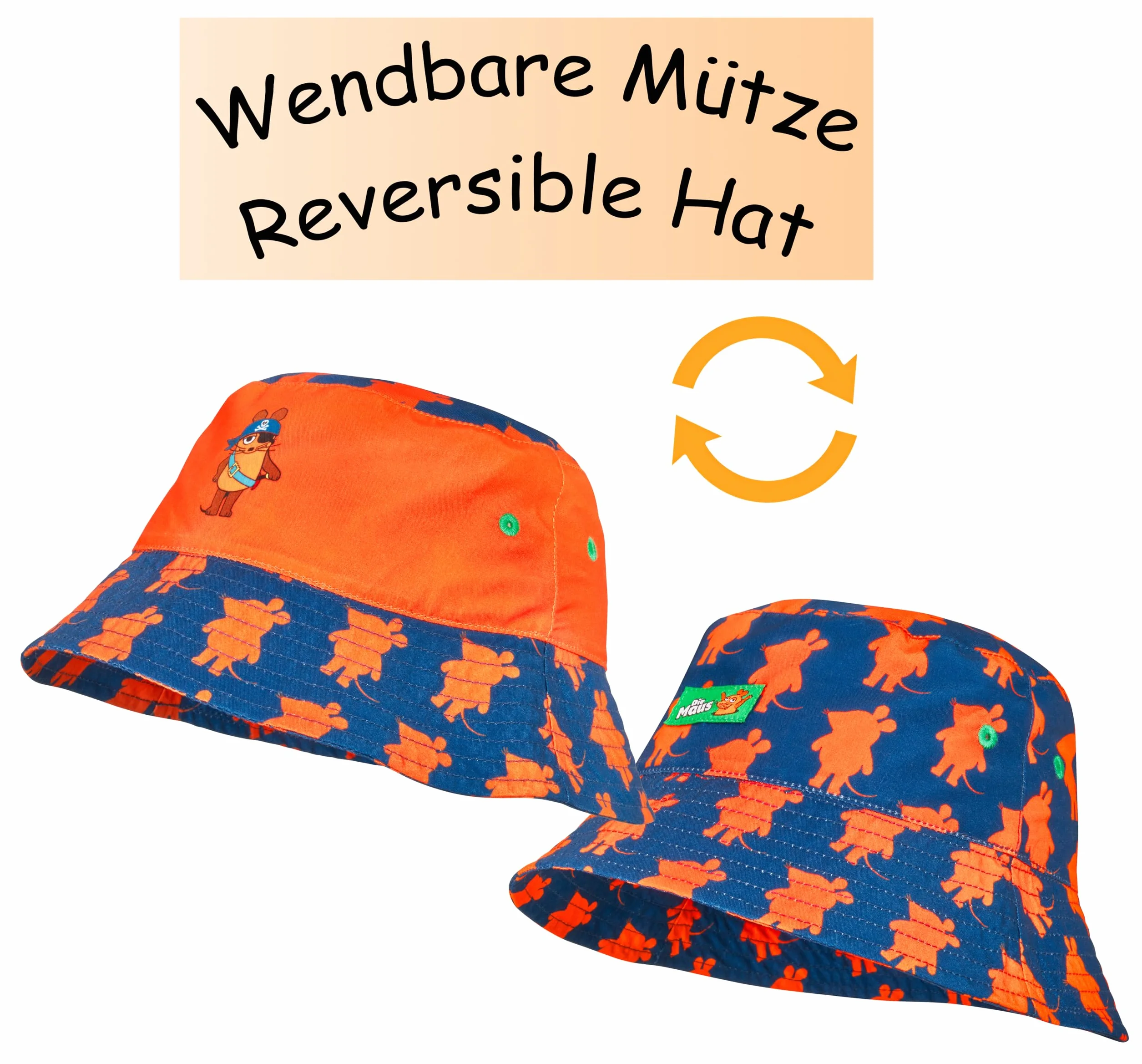 Playshoes Wendehut - Sombrero para el Sol Unisex niños