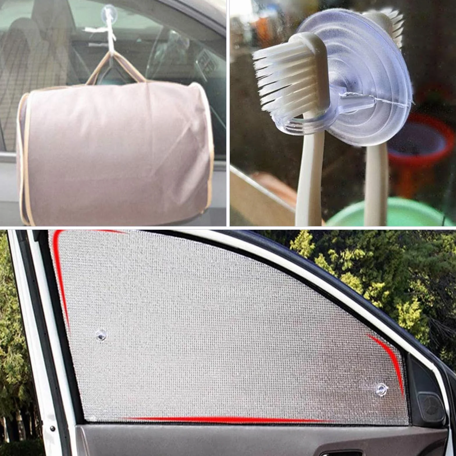 Ventosas Transparentes de Plástico PVC 45mm Extra Fuertes 50 Piezas para Cocina Baño Acuario