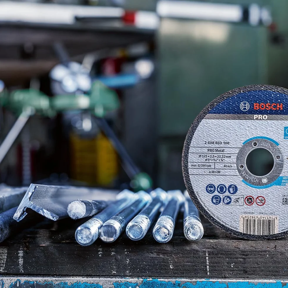Bosch Disco de corte recto Standard for Metal A 60 T BF 115 mm 22,23 mm 1,6 mm