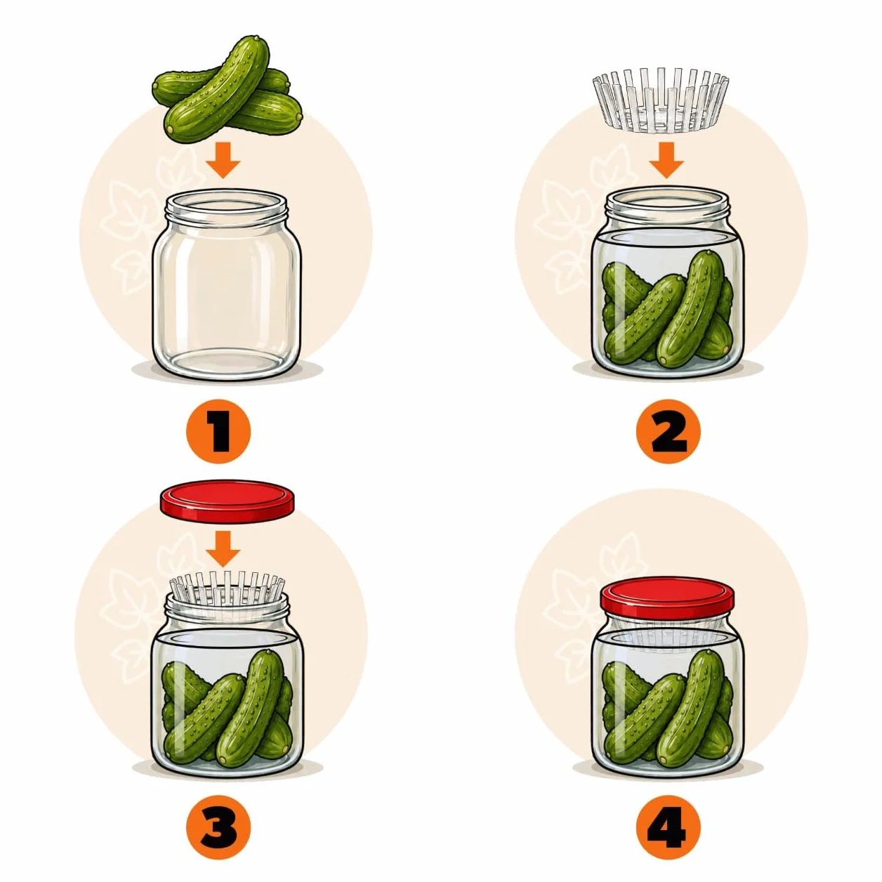 KADAX Juego de 10 Pesas de Fermentación fi 100 mm con Red para Tarros TO100 sin BPA