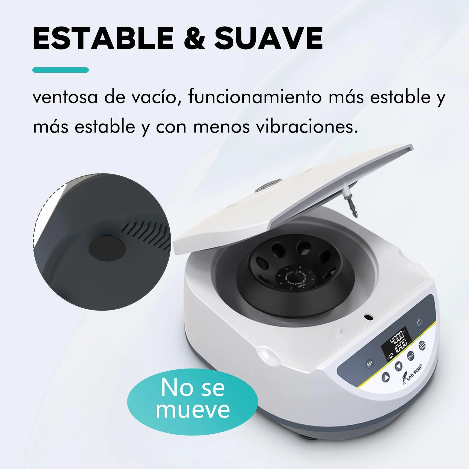 LABFISH Centrifugadora Plasma de Laboratorio PRP 8 Tubos 500-5000r/min 3074xg RCF