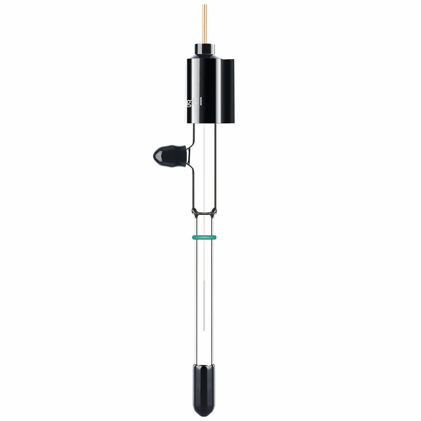 Electrodo de Referencia de Cloruro de Plata Saturado 6x65 mm Ag/AgCl para Análisis Electroquímico