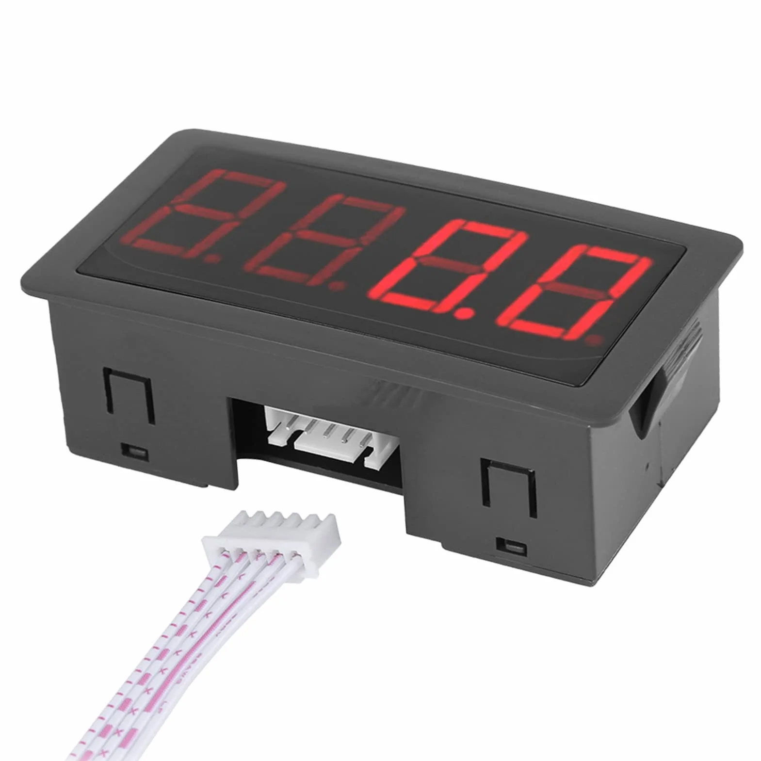 Tacómetro Digital LED Rojo/Azul + Sensor Hall NPN Medidor de Velocidad RPM