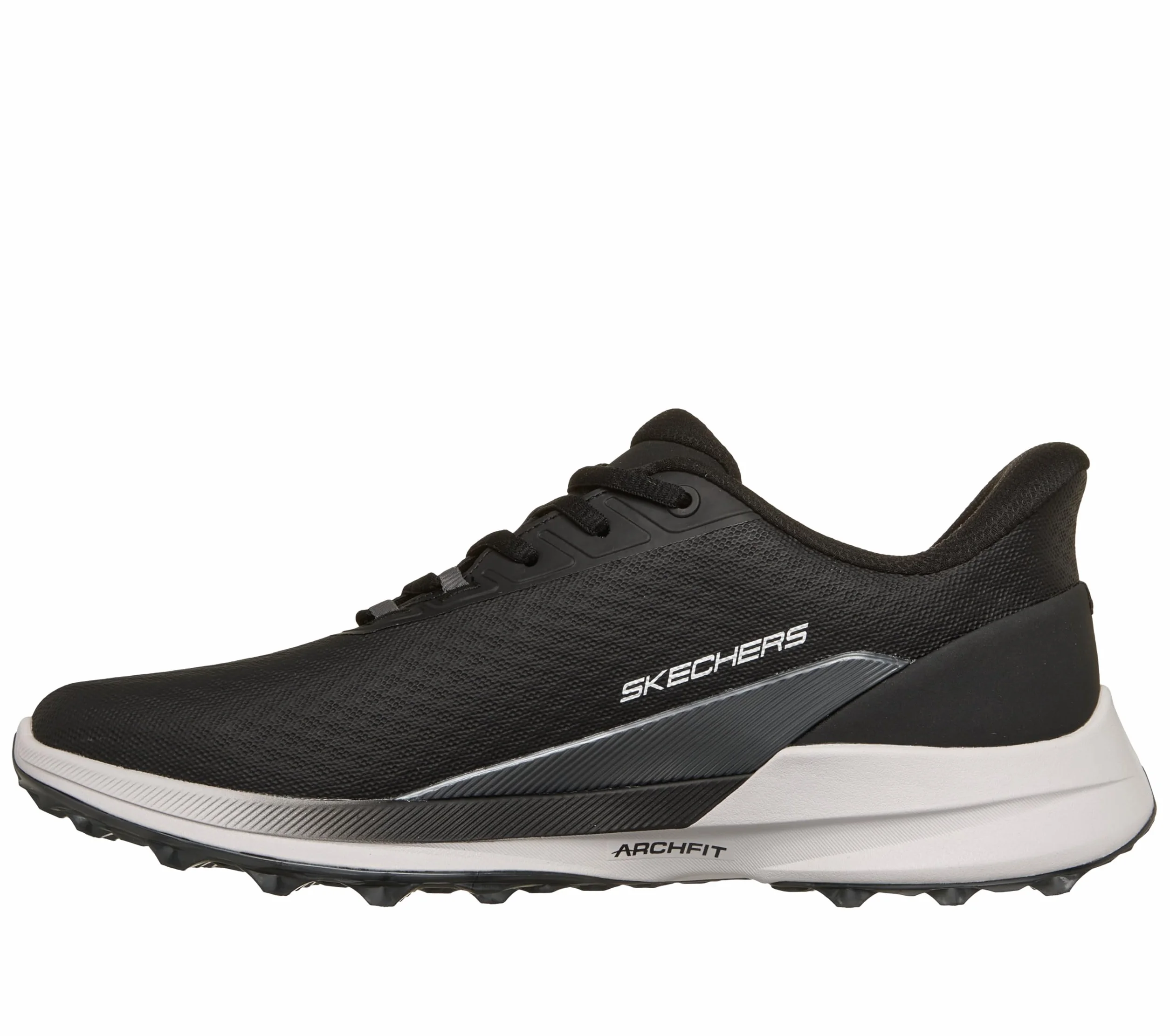 Skechers Go Golf Mens Waterproof Synthetic Lace-up Spike Less Golf Shoe Zapatos de golfHombre