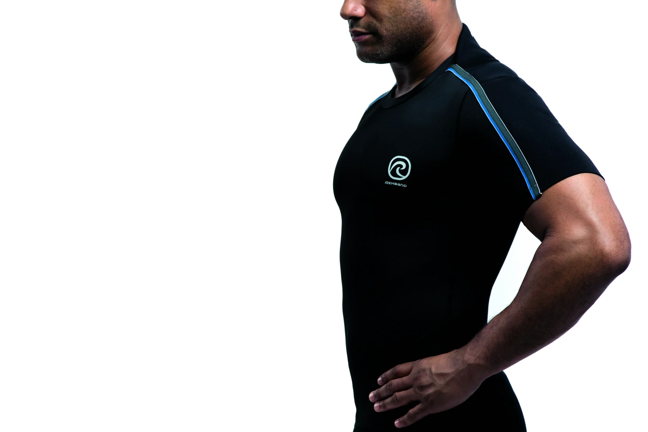 Rehband Athletic - Camiseta de Deporte para Hombre