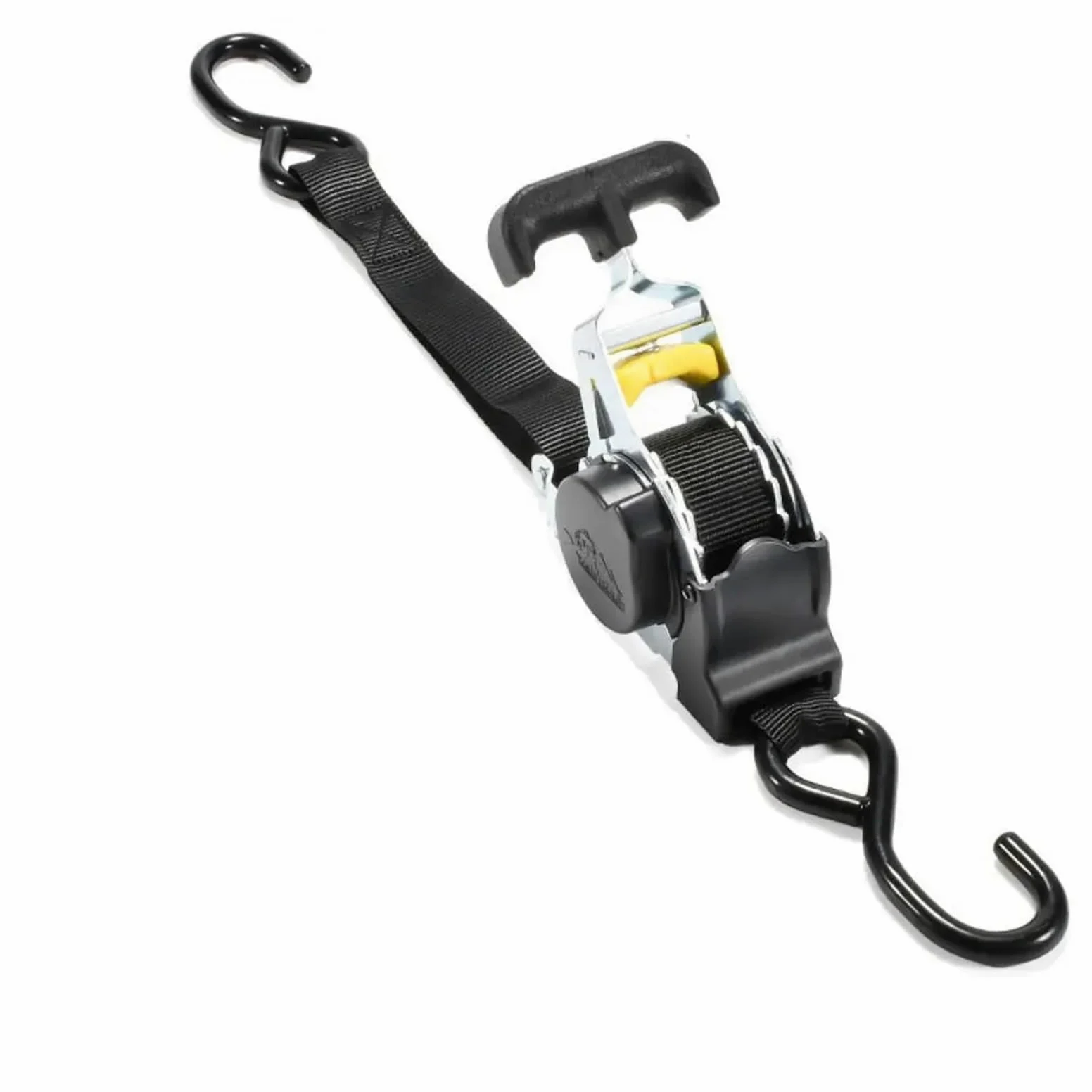 Correa de trinquete automática antideslizante con ganchos resistentes y automáticos, correa equipaje gran capacidad carga, cinturón retráctil duradero Equipaje, Carga(Crucifixion skull style 1)