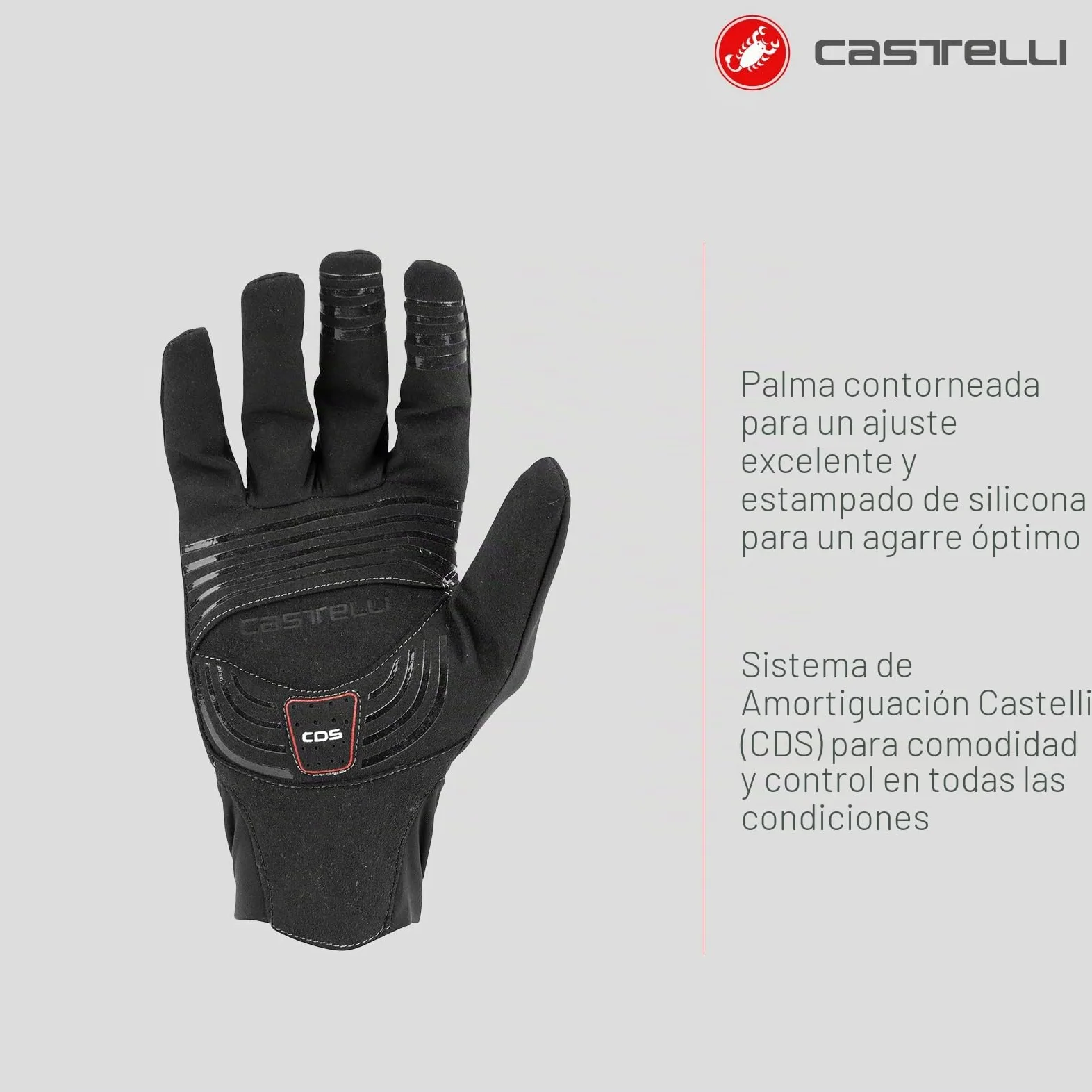 CASTELLI Lightness 2 Glove Guantes de Ciclismo, Hombre
