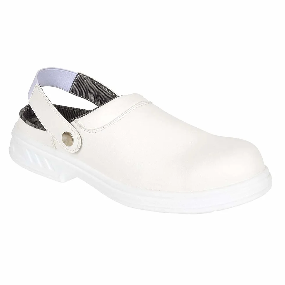 Portwest Zueco De Seguridad Steelite Sb Ae Wru, Tamaño: 36, Color: Blanco, FW82WHR36