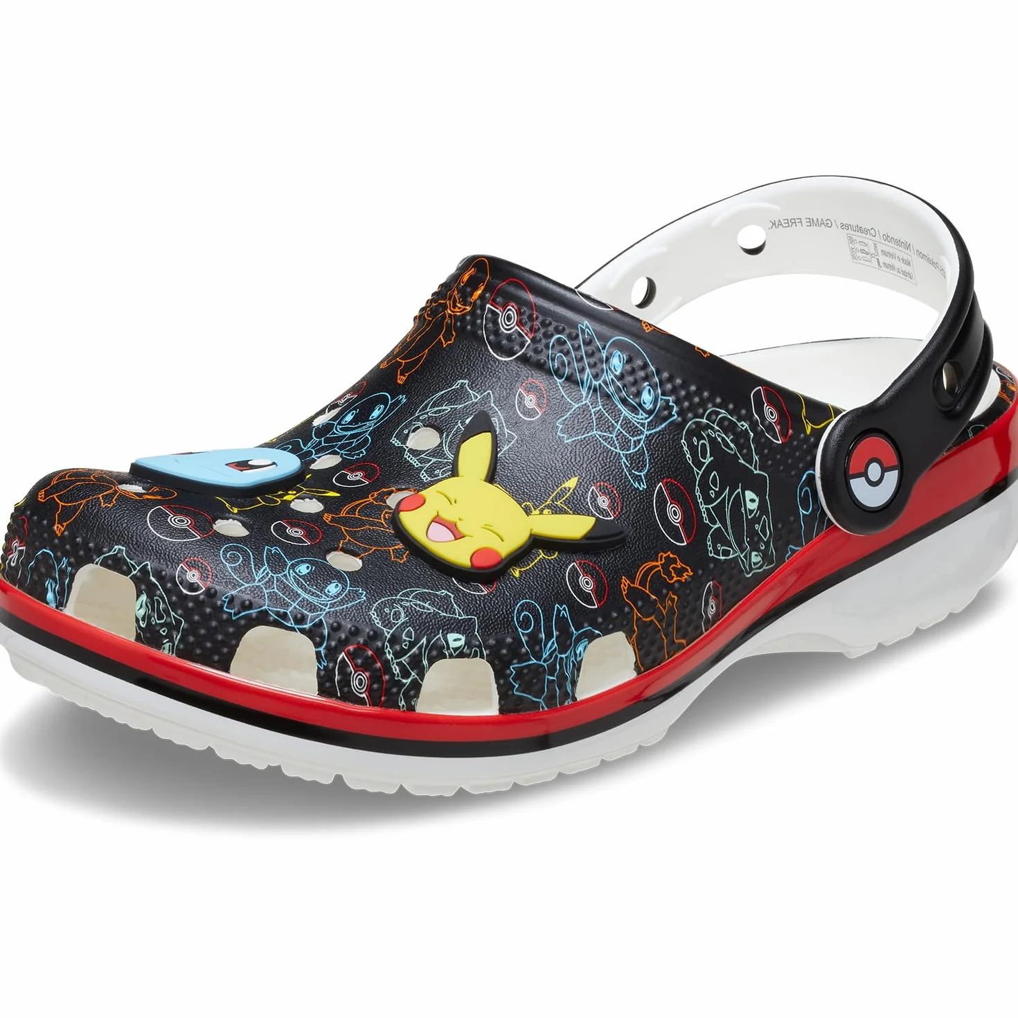 Crocs Pokemon Print CLS CLG K, Zuecos Unisex niños