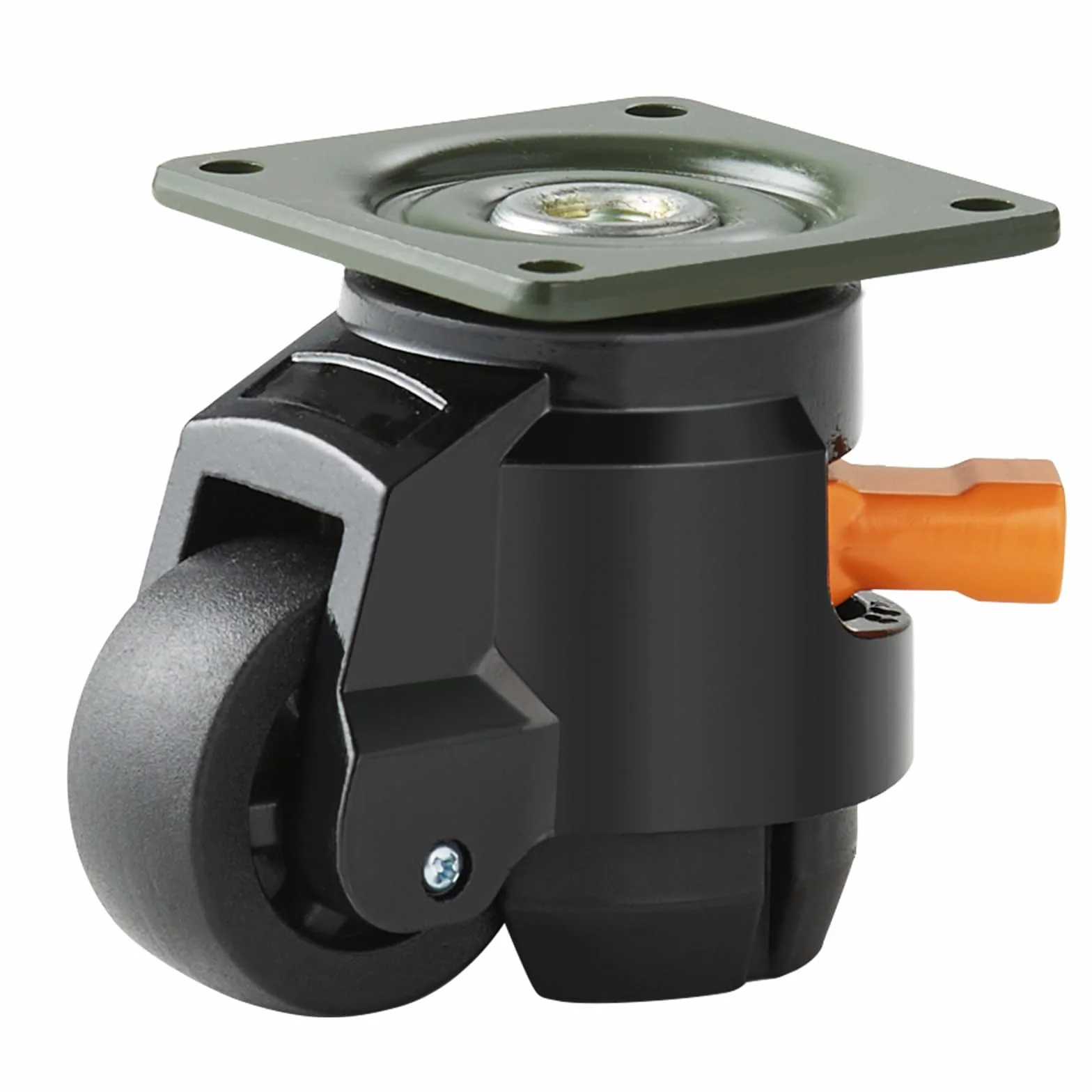 VEVOR Ruedas Niveladoras 4 Piezas 50,8 mm Carga 500 kg Giratorias 360° Ajustables
