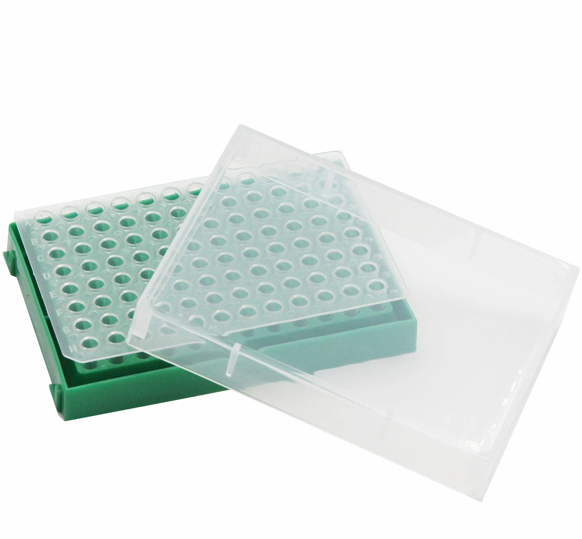 MUHWA Gradilla para Tubos de PCR, 96 Posiciones, 0,2 ml, Azul
