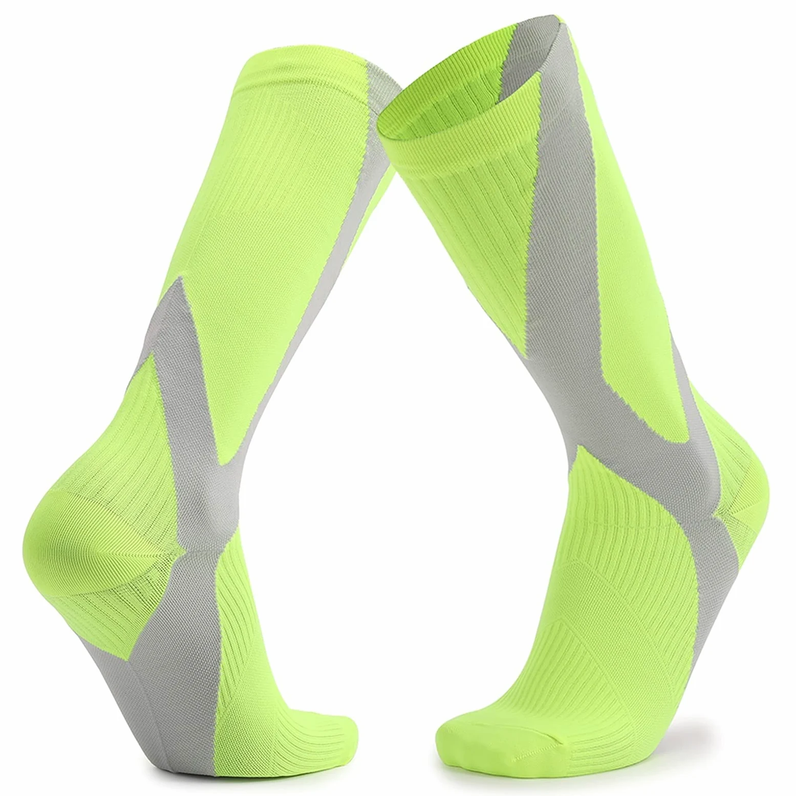 Sport Compresión Calcetines for Hombres Mujeres Atlético Fitness Ciclismo al Aire Libre Secado rápido Calcetines Transpirables Running Socks