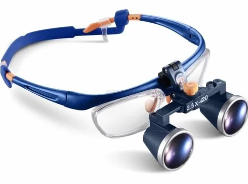 Lupa Binocular Galileo Marco FD-503G 2.5X/3.5X 420mm dentale Levin