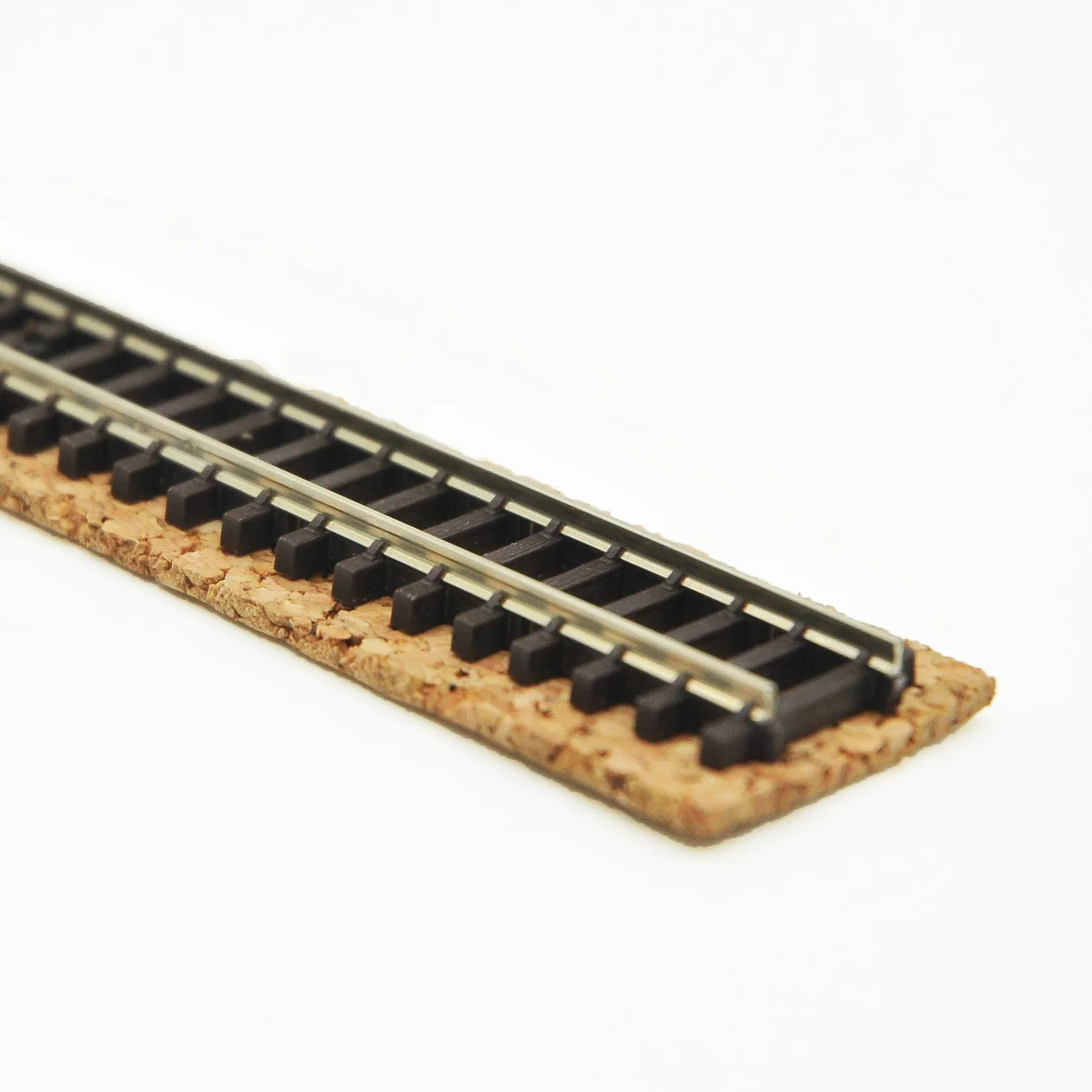 Paquete de 2 rollos de corcho calibre N 10 metros x 25 mm x 4 mm para manualidades y modelo de ferrocarril