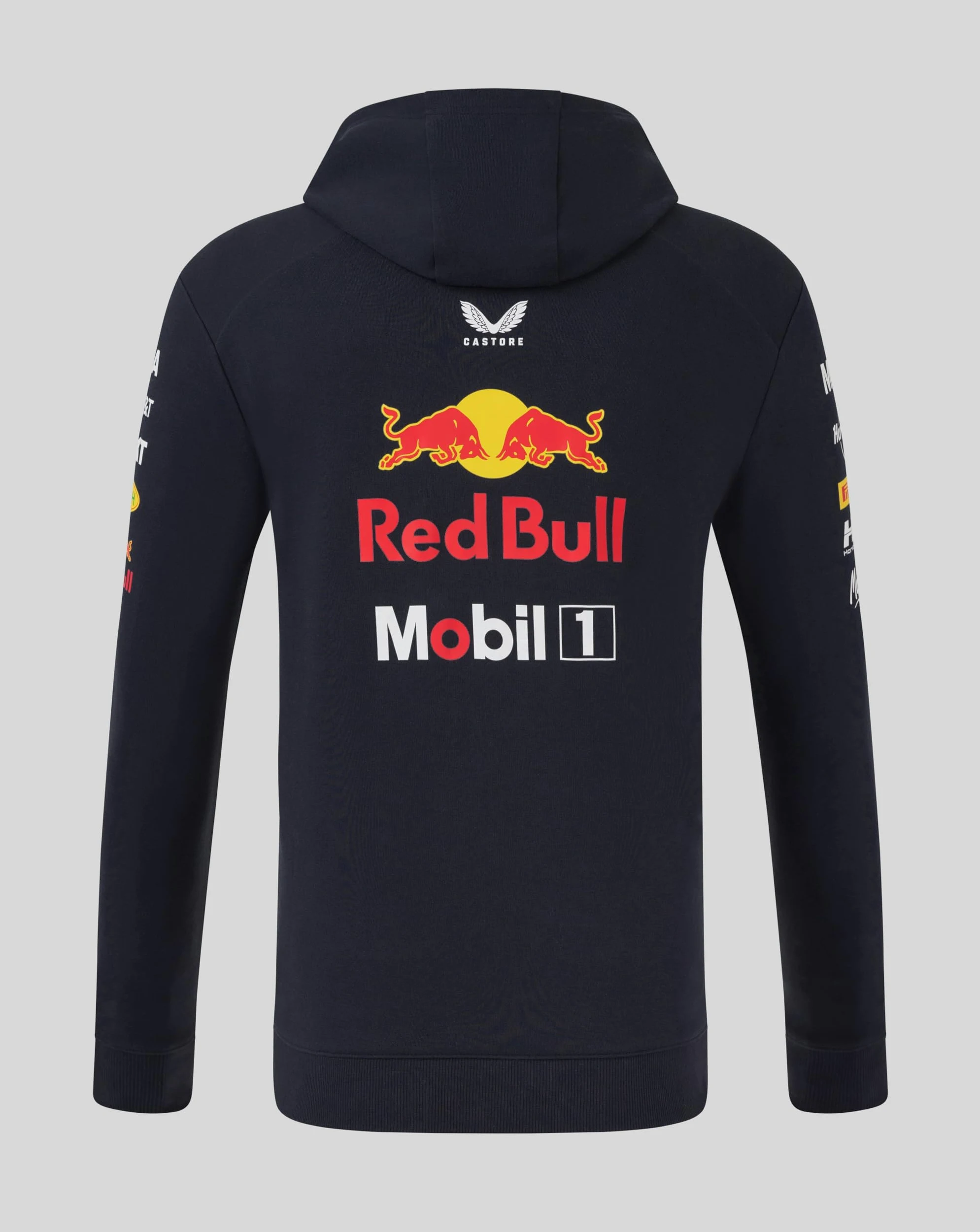 Castore Red Bull Racing F1 2025 Team - Sudadera con capucha y cremallera completa