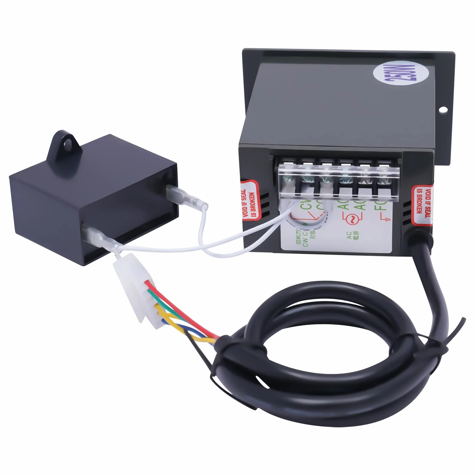 Motor Eléctrico Monofásico 250W 220V Reversible Velocidad Variable Ajustable