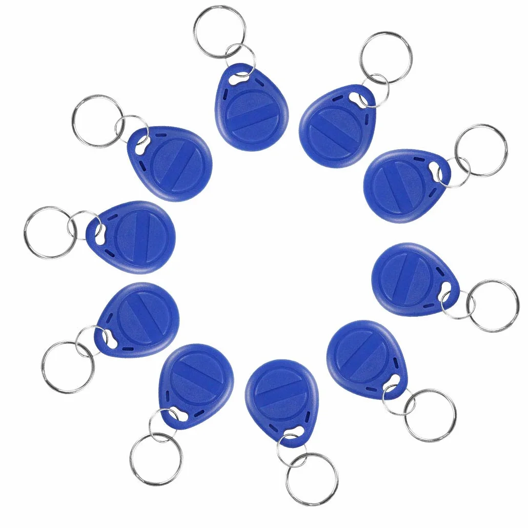 YAVIS RFID ID Card 125KHz T5577 EM4305 Tarjetas Copiadora Control de Acceso 100 pcs Llaveros