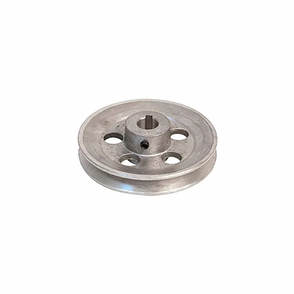 Fartools Polea Aluminio 120 mm Calibre 24 mm Negro